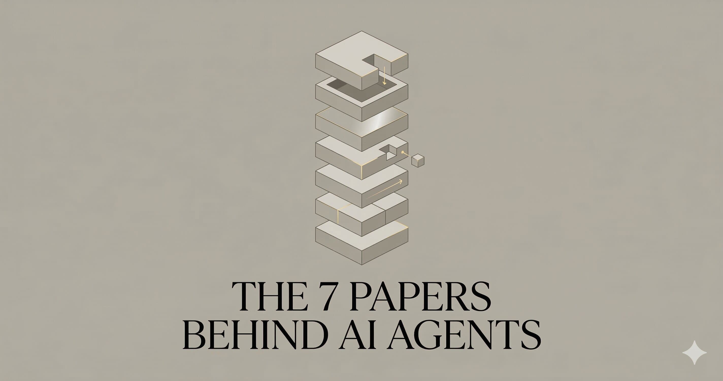 The 7 Research Papers That Explain How Every AI Agent Actually Works